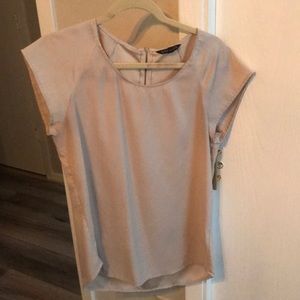 Cream/tan express blouse